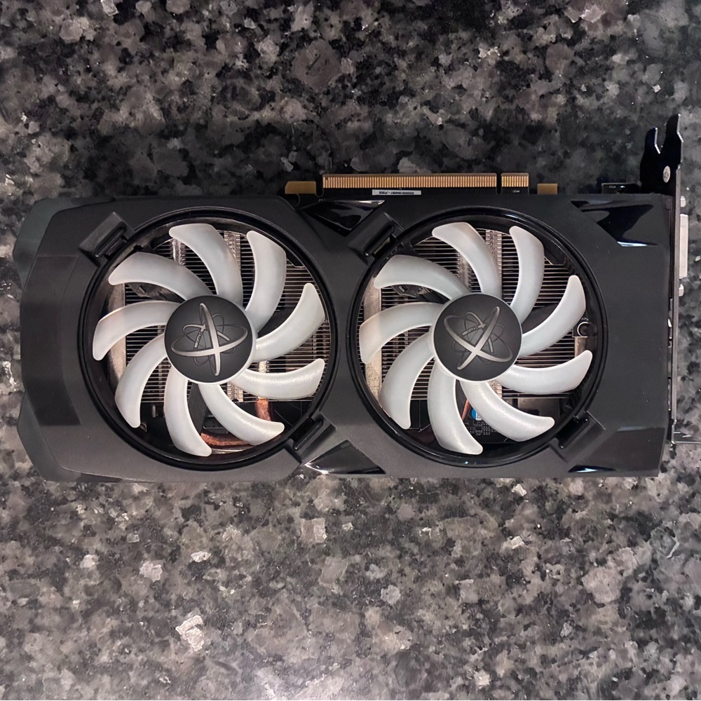 XFX AMD Radeon RX 580 GTR XXX Edition 8GB Graphic Card w/ White LED Fans